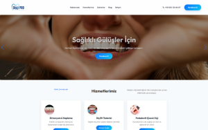 Dişçi Pro – Diş Kliniği Sitesi