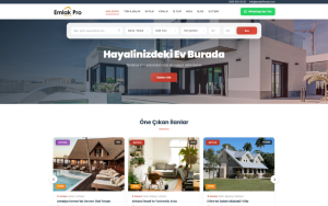 Emlak PRO – Gayrimenkul Sitesi