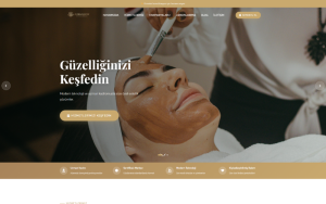 AuraGlow Estetik – Güzellik Merkezi Sitesi