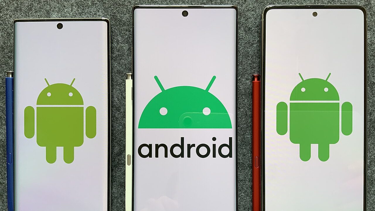 Android akıllı telefon ekranında video kaydı alma işlemi