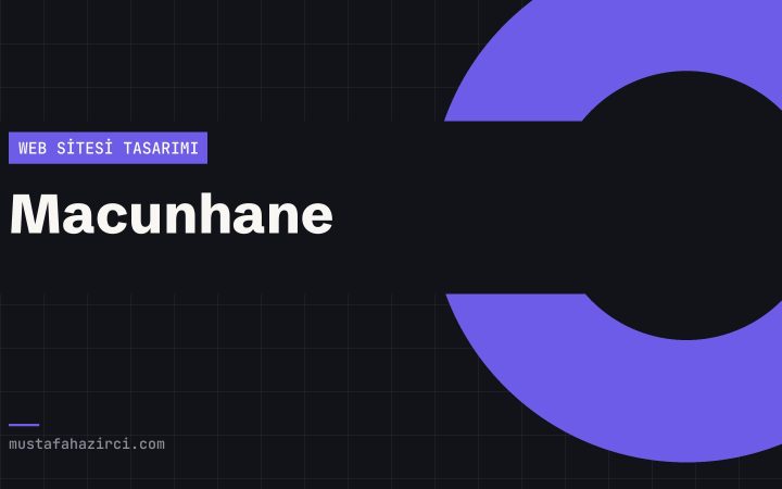 Macunhane web sitesi ekran görüntüsü