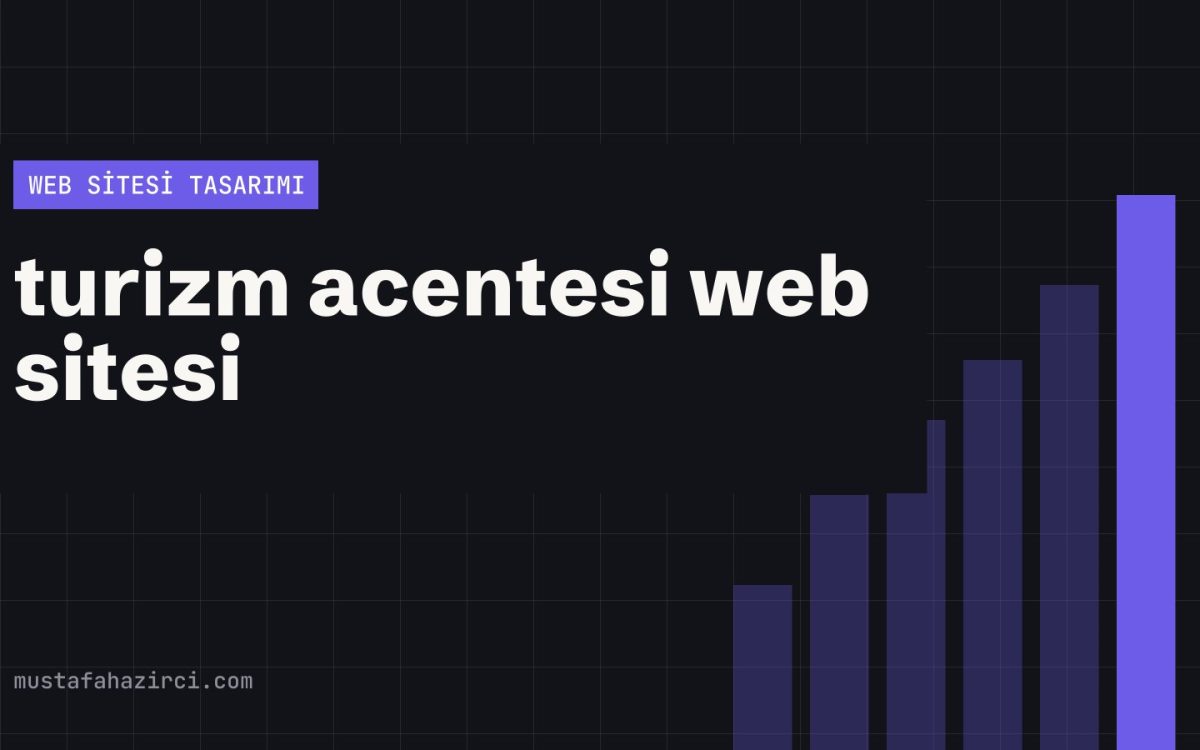 Turizm Acentesi Web Sitesi Tasarımı örnek ekran